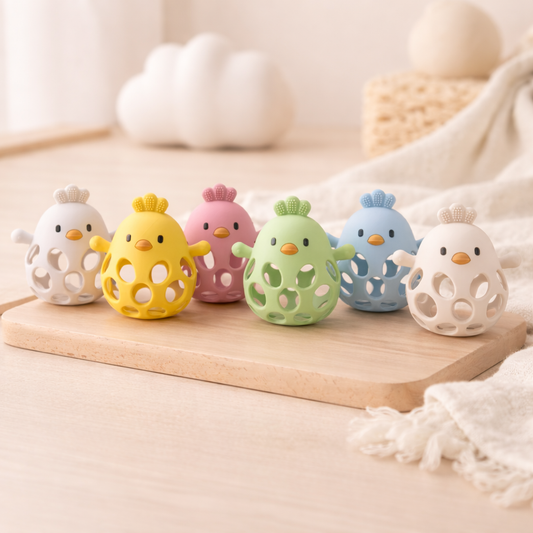 Gant de Dentition Bébé “Poussin”