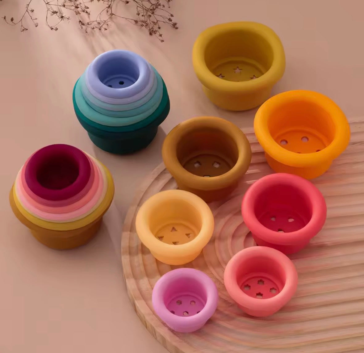 Jeux empilable en silicone