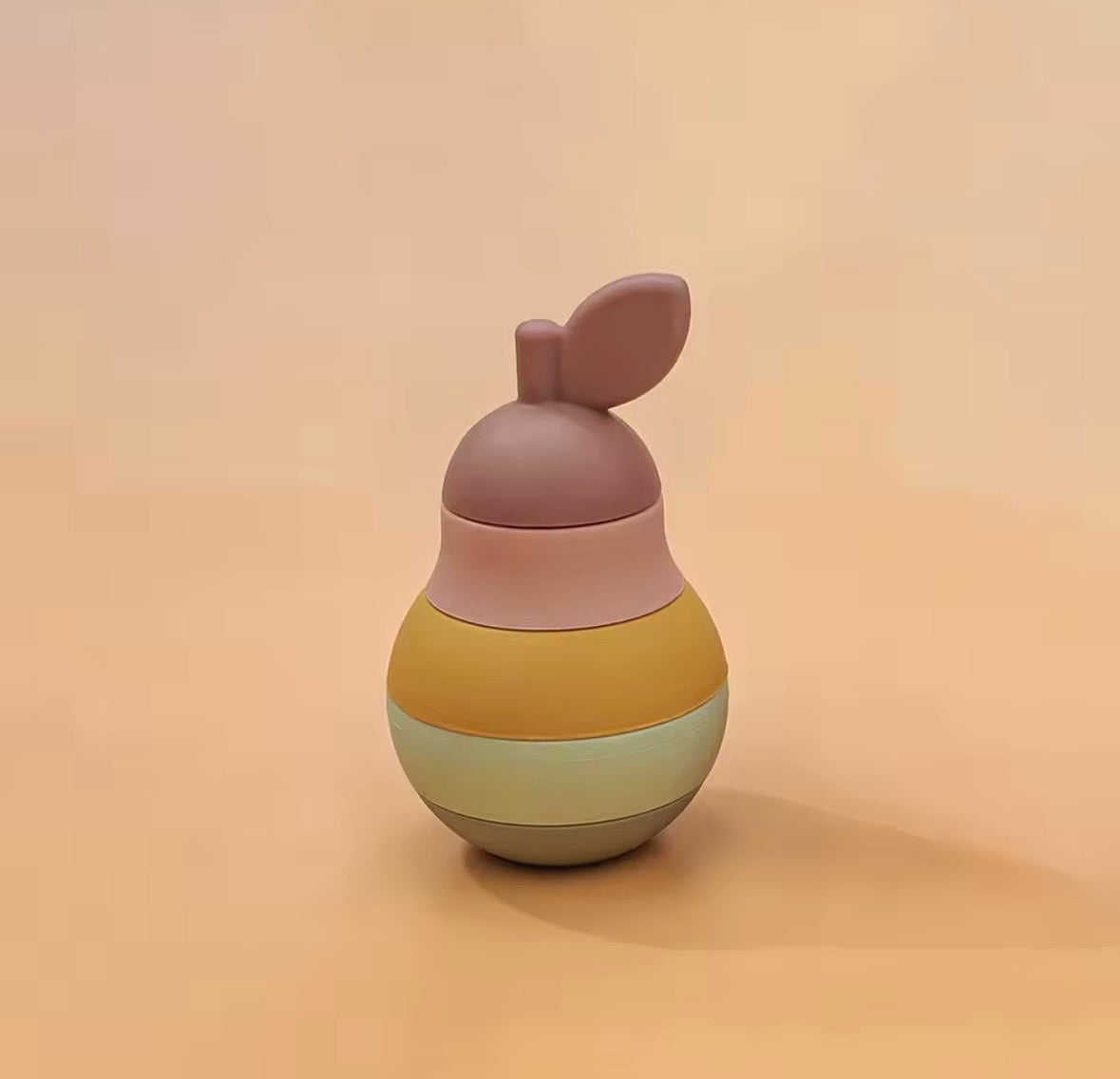 Fruit éducatif en silicone