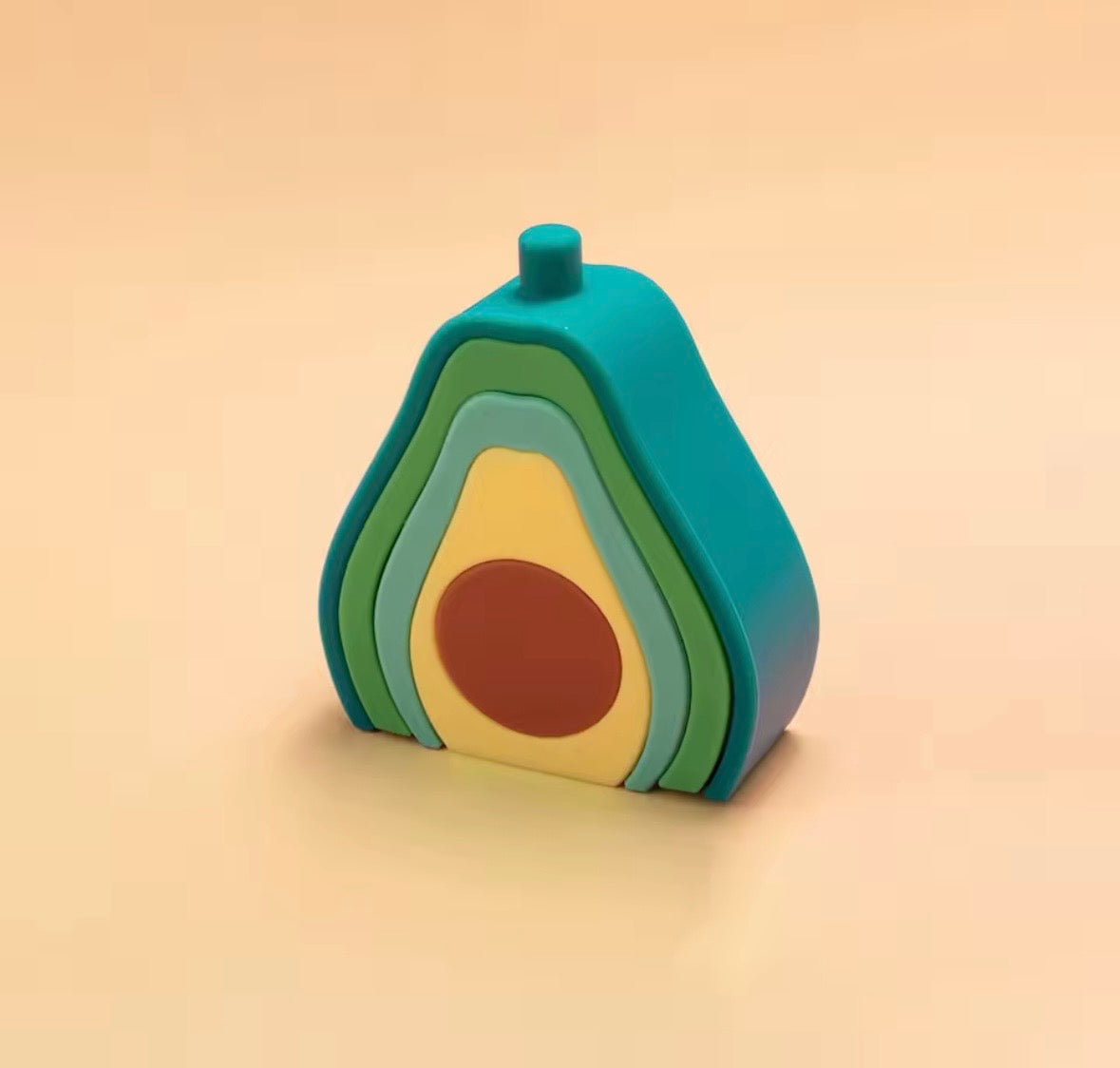 Fruit éducatif en silicone