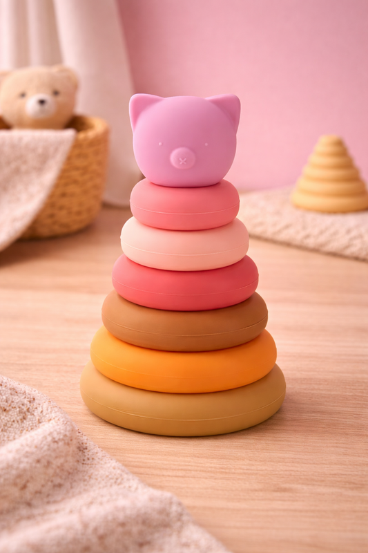 Tour sensoriel animaux en silicone