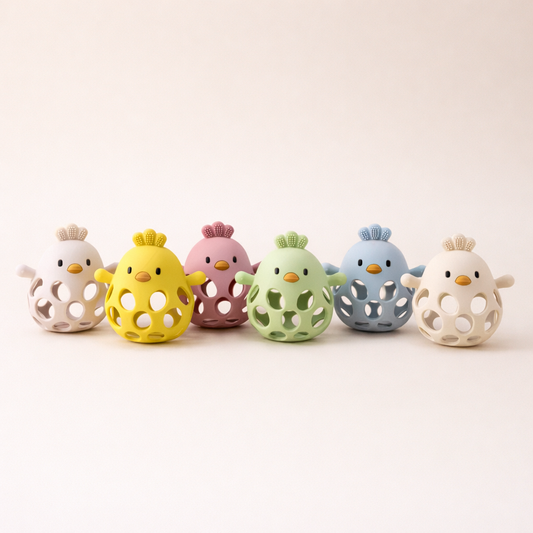 Gant de Dentition Bébé “Poussin”