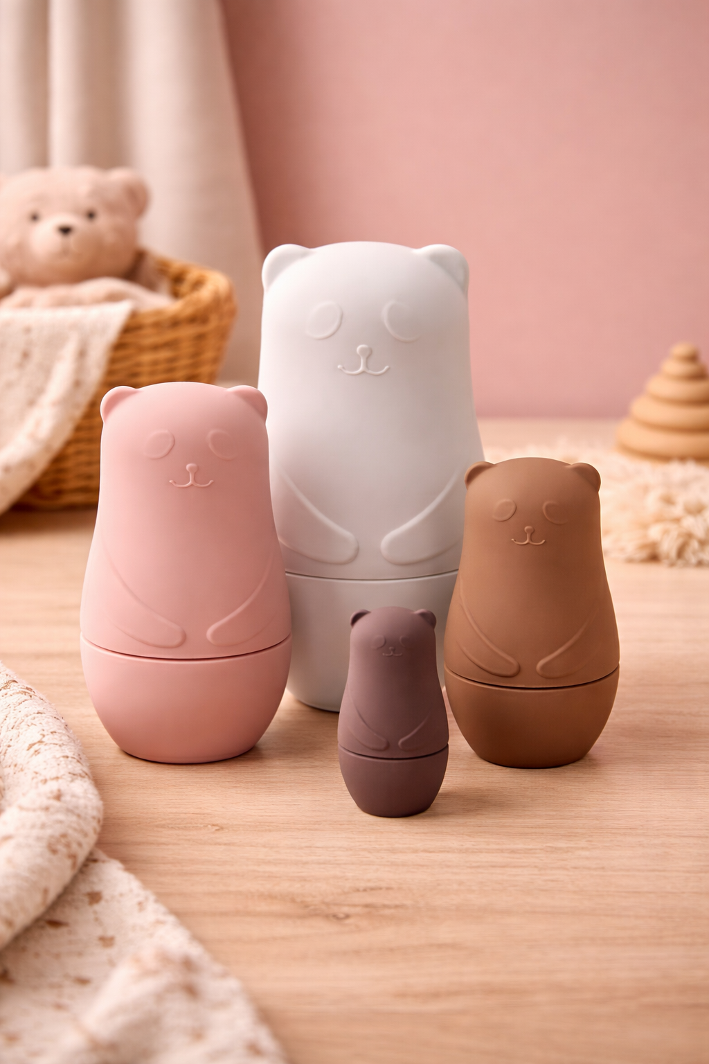 Ours gigognes en silicone