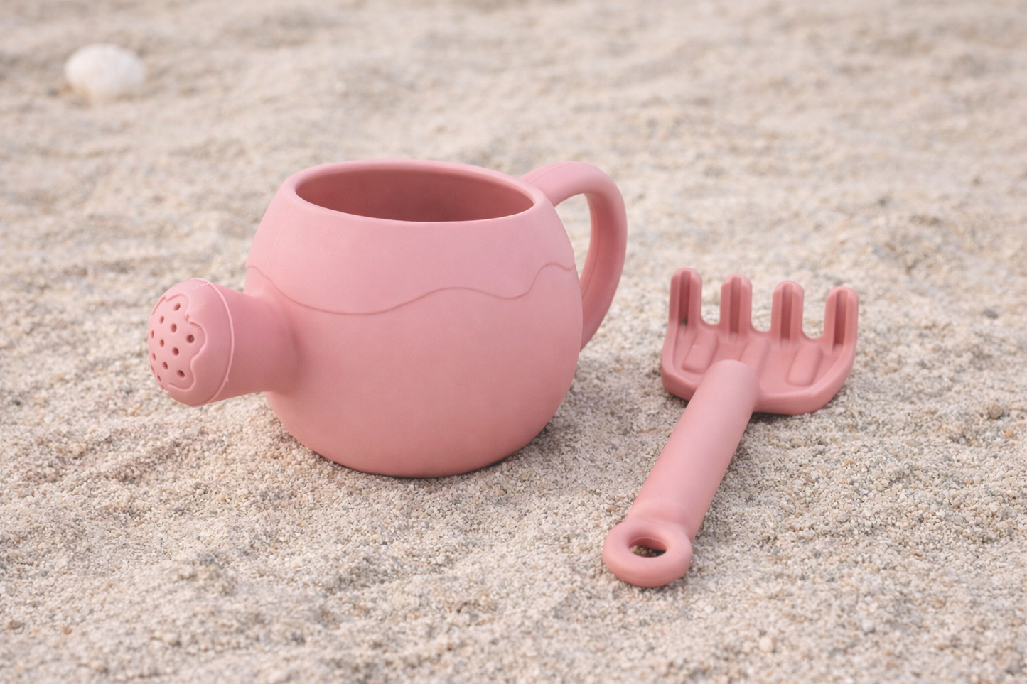 Set arrosoir et râteau en silicone