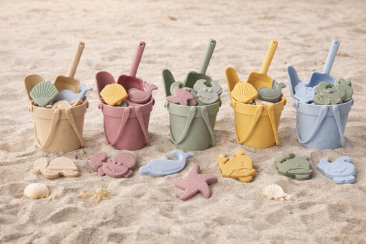 Set de jouet de plage en silicone