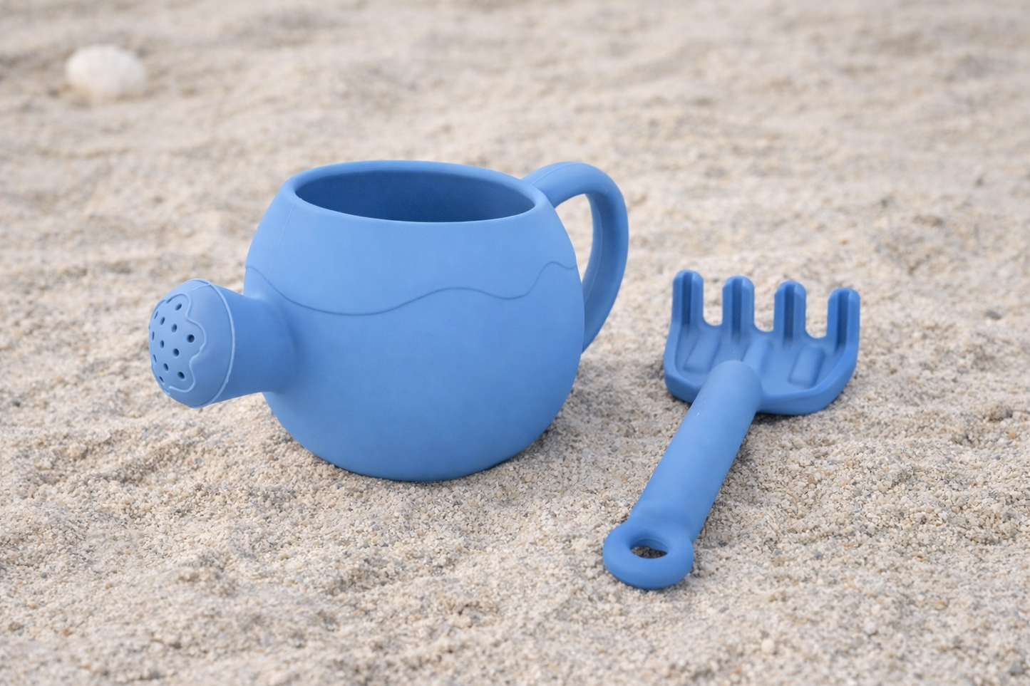 Set arrosoir et râteau en silicone