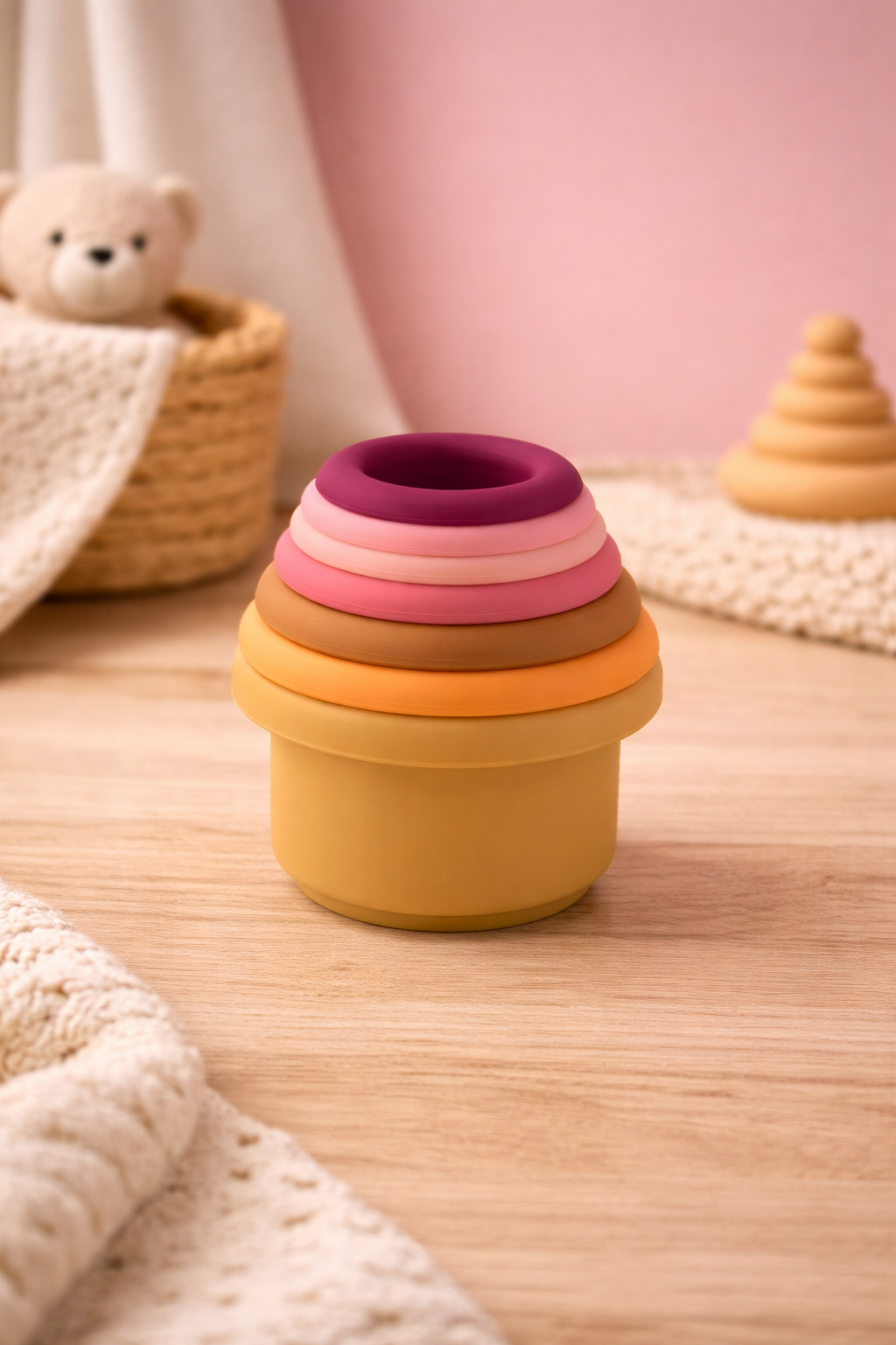 Jeux empilable en silicone