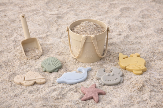 Set de jouet de plage en silicone