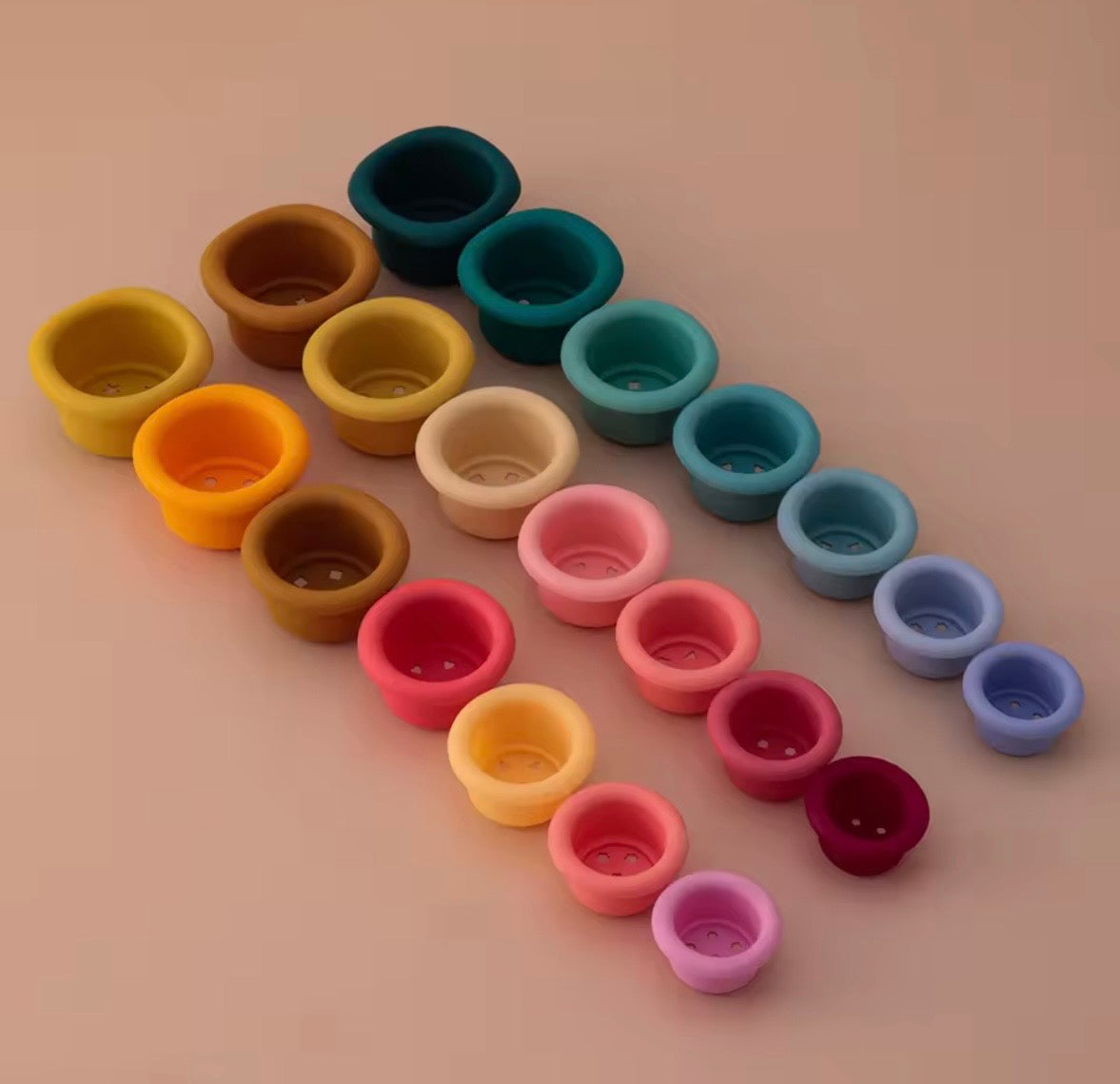 Jeux empilable en silicone