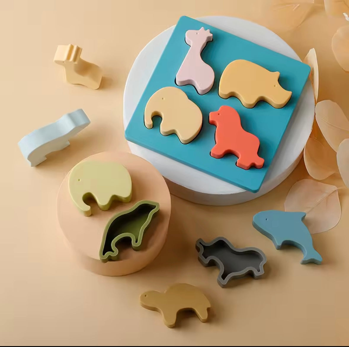 Puzzle animaux en silicone