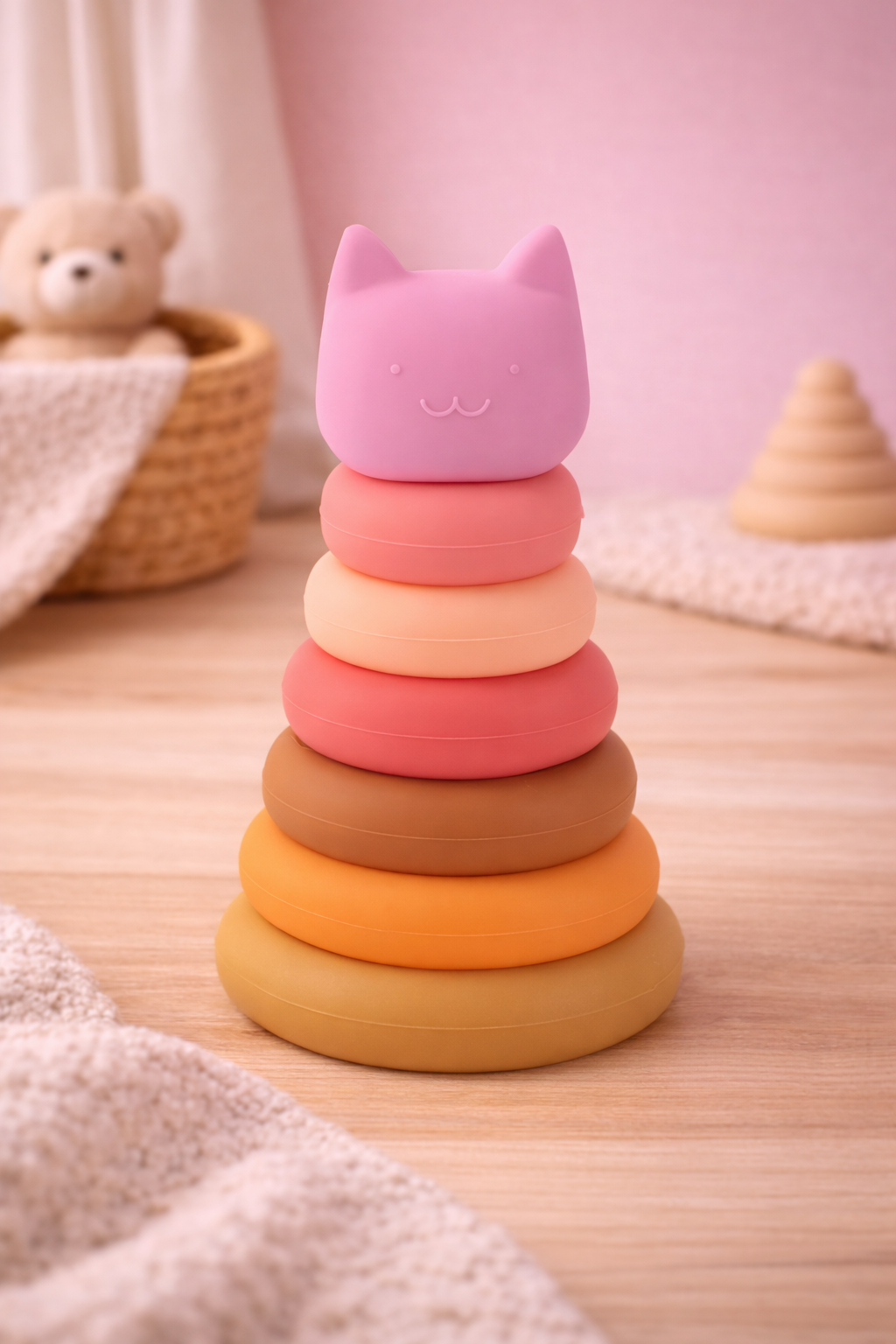 Tour sensoriel animaux en silicone