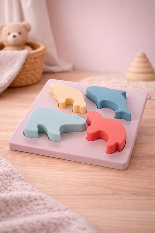 Puzzle animaux en silicone