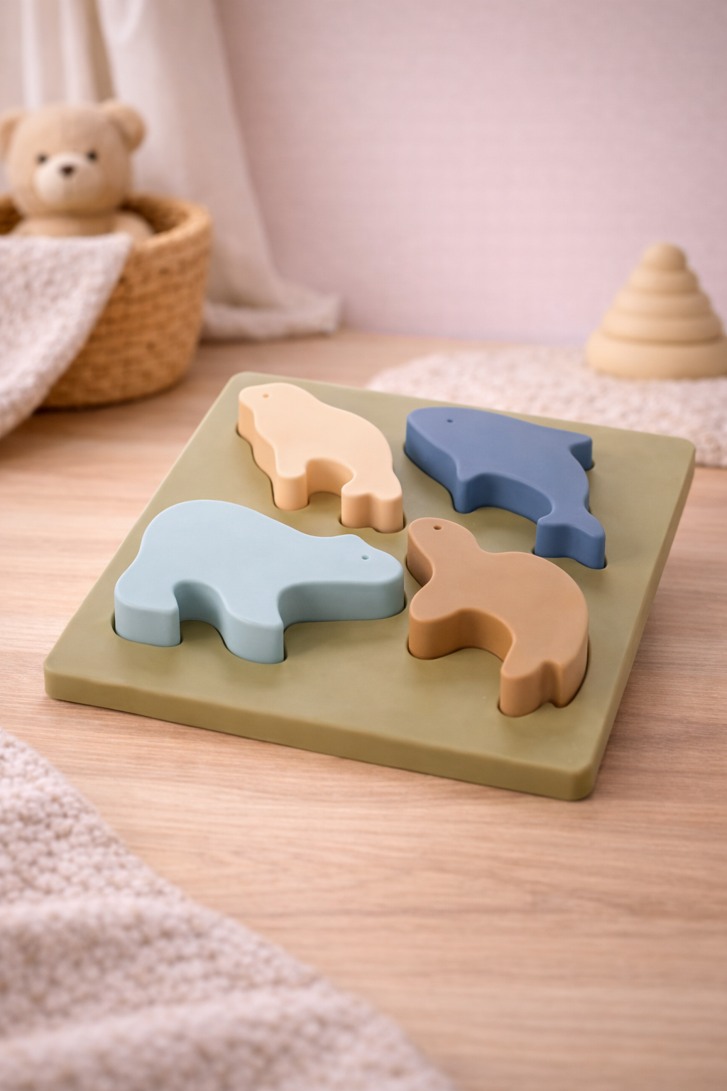 Puzzle animaux en silicone