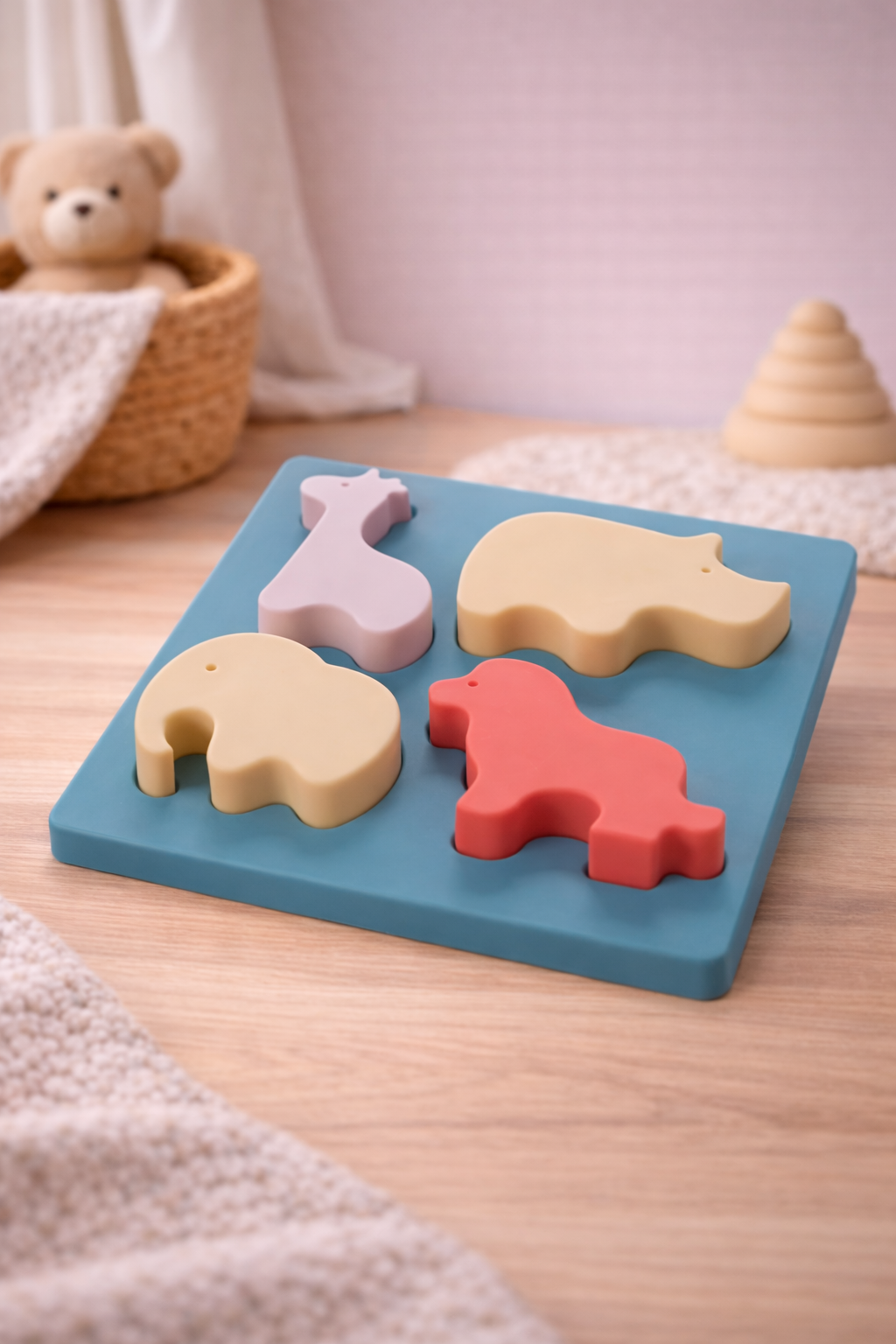 Puzzle animaux en silicone